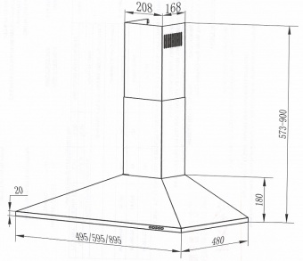 Детальное фото товара: Maunfeld CORK 60 белый