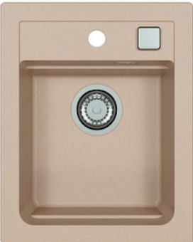 Детальное фото товара: ALVEUS GRANITAL ATROX 10 TERRA - G22, мойка, гранит, бежевый (в комплекте с сифоном 1132823)