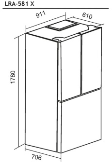 Детальное фото товара: Ledum LRA-581 X