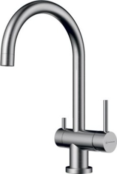 Детальное фото товара: Omoikiri Yamada-BN, смеситель, нержавеющая сталь