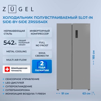 Детальное фото товара: ZUGEL ZRSSI540X