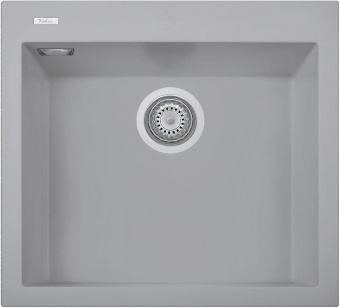 Детальное фото товара: Rivelato ZENO ZN-5650 grigio puro, мойка, керамика, серый