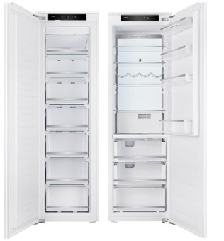 Детальное фото товара: Zigmund & Shtain холодильник BR 06 X + морозильник BR 05 X