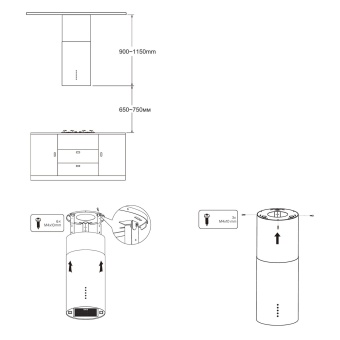 Детальное фото товара: MEFERI TUBE35WH ISLA ULTRA