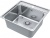 Franke BCX 210-51 TL, мойка, нержавеющая сталь Детальное фото товара: Franke BCX 210-51 TL, мойка, нержавеющая сталь
