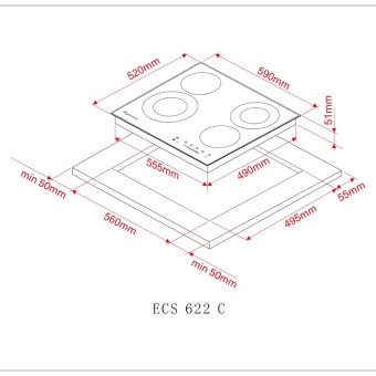 Детальное фото товара: Kuppersberg ECS 622 C