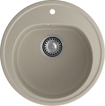Детальное фото товара: GranFest RONDO GF-R-510, мойка, мрамор, топаз