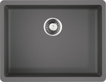 Детальное фото товара: Omoikiri Kata 54-U-GR, мойка, гранит, leningrad grey