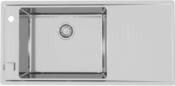Детальное фото товара: ALVEUS STRICTO 30L new KMB, мойка, нержавеющая сталь, левая (в комплекте с сифоном 1148858)