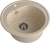 Детальное фото товара: GranFest RONDO GF-R-510, мойка, мрамор, песочный