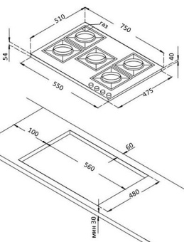 Детальное фото товара: Korting HG 797 CTX
