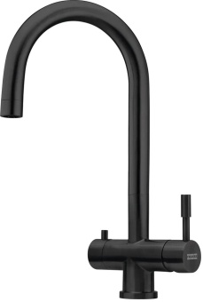 Детальное фото товара: Franke EOS Clear Water сталь PVD, смеситель, черный матовый