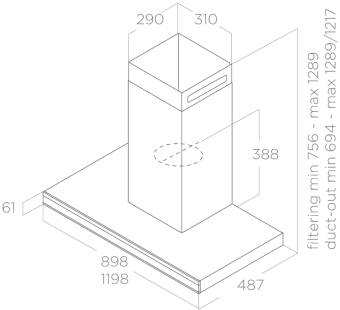 Детальное фото товара: ELICA ELEMENT @ BLMAT/A/120