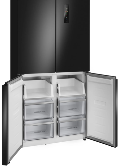 Детальное фото товара: MEFERI MFR83BLACK IX TOTAL NO FROST CROSS DOOR COMFORT