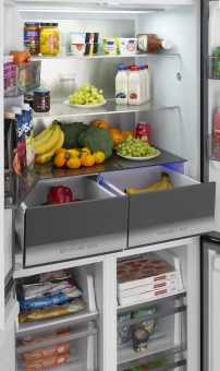 Детальное фото товара: MEFERI MFR83BLACK IX TOTAL NO FROST CROSS DOOR COMFORT