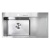 AMALET 7848L-STR-ST, мойка, нержавеющая сталь, сатин Детальное фото товара: AMALET 7848L-STR-ST, мойка, нержавеющая сталь, сатин