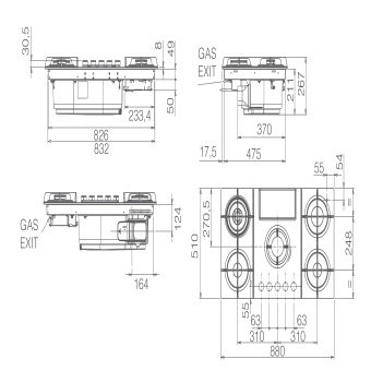 Детальное фото товара: ELICA NIKOLATESLA FLAME EVO GR/A/88