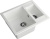 Детальное фото товара: GranFest QUADRO GF-Q-610 K, мойка, мрамор, иней