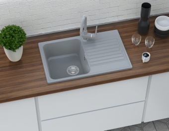 Детальное фото товара: GranFest QUARZ GF-Z78, мойка, гранит, темно-серый