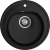 Детальное фото товара: GranFest RONDO GF-R-510, мойка, мрамор, черный