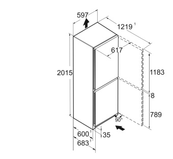 Детальное фото товара: Liebherr CNgbc 5723-22 001 Plus NoFrost EasyFresh