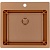 Фото товара: ALVEUS PURE MONARCH 70 new COPPER FS, мойка, нержавеющая сталь (с выпуском без сифона)