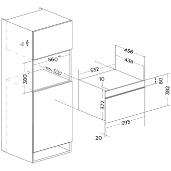 Детальное фото товара: Midea MI9340GB-I