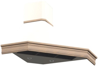 Детальное фото товара: Elikor Форест 90П-650-П3Д бежевый/дуб неокр