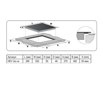 Детальное фото товара: Evelux HEV 321 B