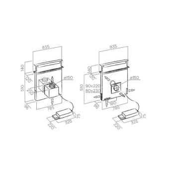 Детальное фото товара: ELICA PANDORA IX/F/90