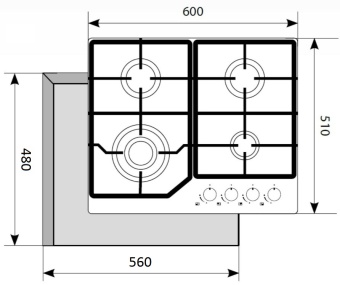 Детальное фото товара: AKPO PGA 604 FGC-T BL