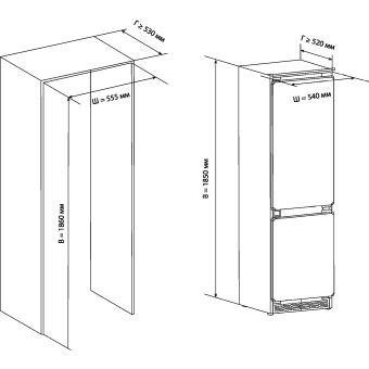 Детальное фото товара: HIBERG i-RFCB 400F NFW