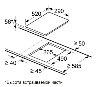 Детальное фото товара: Maunfeld CVI292MBK2