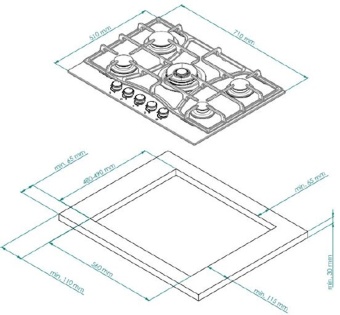 Детальное фото товара: Kuppersberg FS 710 Ant Bronze