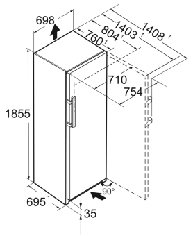 Детальное фото товара: Liebherr FNc 727i-22 001 Peak NoFrost