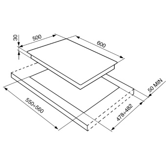 Детальное фото товара: Smeg SPR864BGH