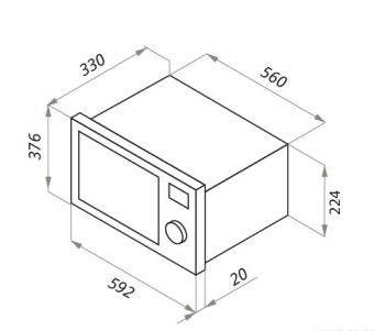 Детальное фото товара: Maunfeld JBMO.20.5GRBG