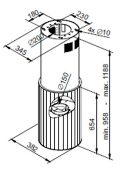 Детальное фото товара: Maunfeld Adelaide 39 Isla Inox
