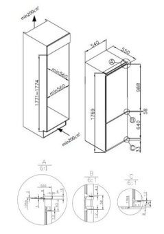 Детальное фото товара: Meferi MBR177 TOTAL NO FROST ULTRA