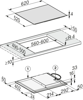 Детальное фото товара: Miele KM 7361 FL