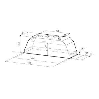 Детальное фото товара: Krona Ameli 600 black PB