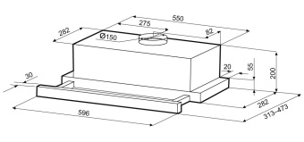 Детальное фото товара: Krona KAMILLA TK 600 BLACK (1 мотор)