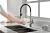 Paulmark GRAVITY, смеситель, хром, черный шланг Детальное фото товара: Paulmark GRAVITY, смеситель, хром, черный шланг