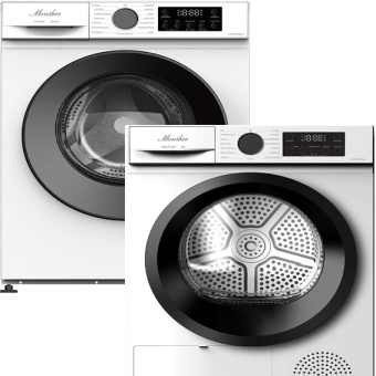 Детальное фото товара: Monsher стирка MWM 510 Blanc + сушка MDM 510 Blanc + соед.эл MDS 510 Blanc
