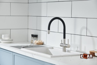 Детальное фото товара: Emar EC-3015, смеситель, сатин