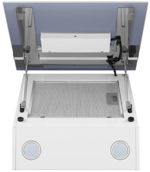 Детальное фото товара: Maunfeld MEDWAY 60 Glass White/Stripe Inox