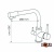 Детальное фото товара: Emar ECB-3003N PVD Coppery , смеситель, медь