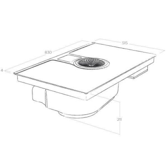 Детальное фото товара: ELICA NIKOLATESLA HP BL/F/83