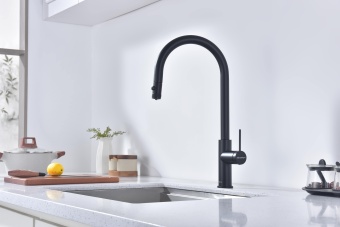 Детальное фото товара: Paulmark Galant, смеситель, антрацит
