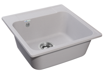 Детальное фото товара: GranFest QUARZ GF-Z48, мойка, гранит, серый